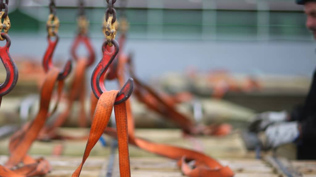 Lifting hooks and straps provided by Southwest Wire Rope